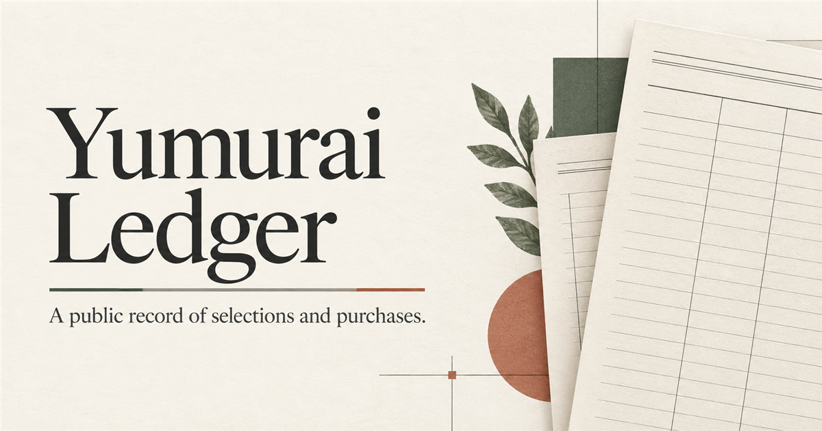 Yumurai Ledger