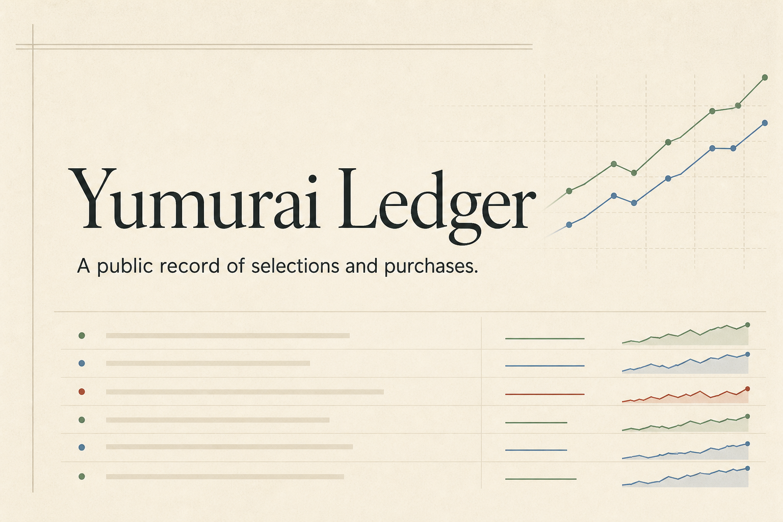 Yumurai Ledger